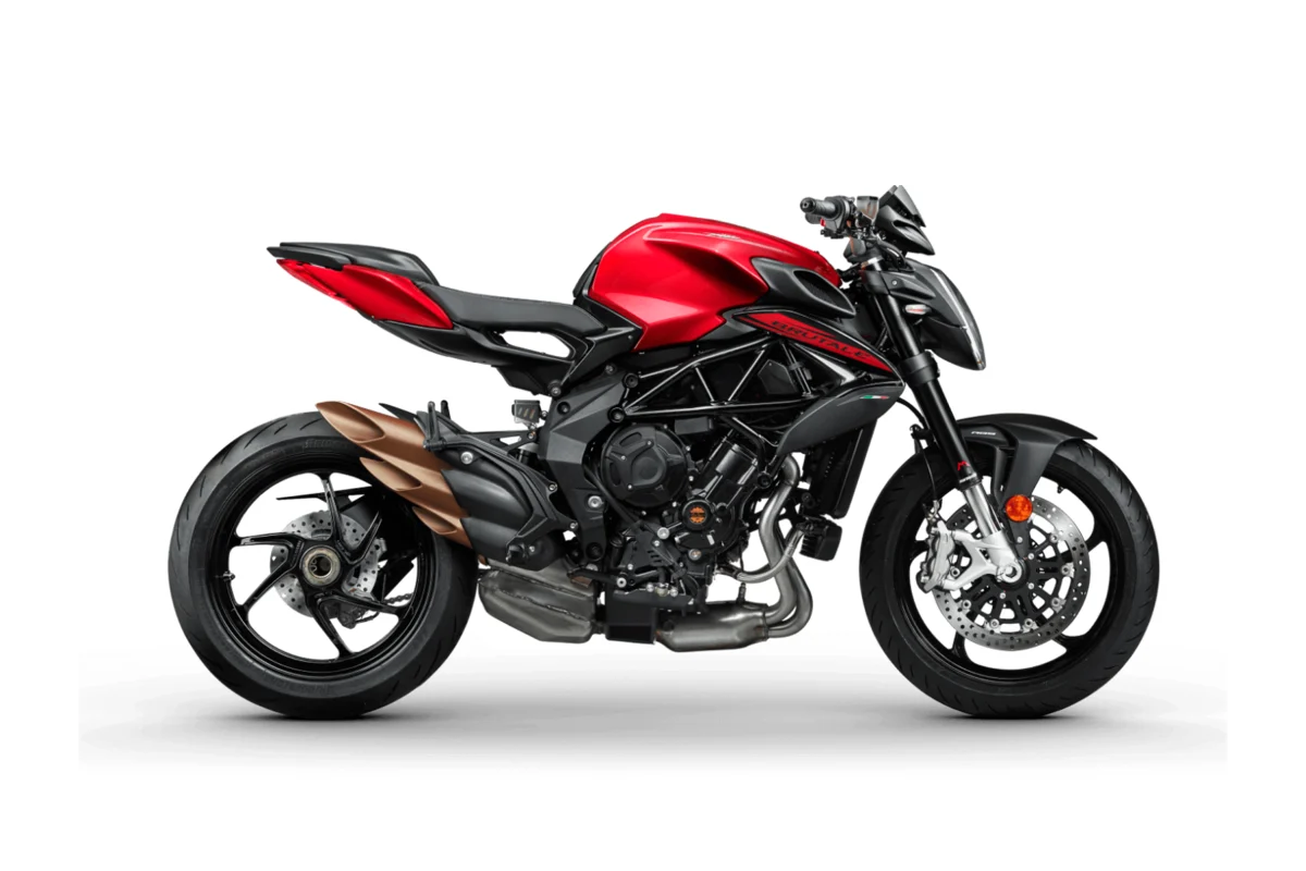 MV Agusta Brutale R, ROSSO FOLLIA METALLIZZATO