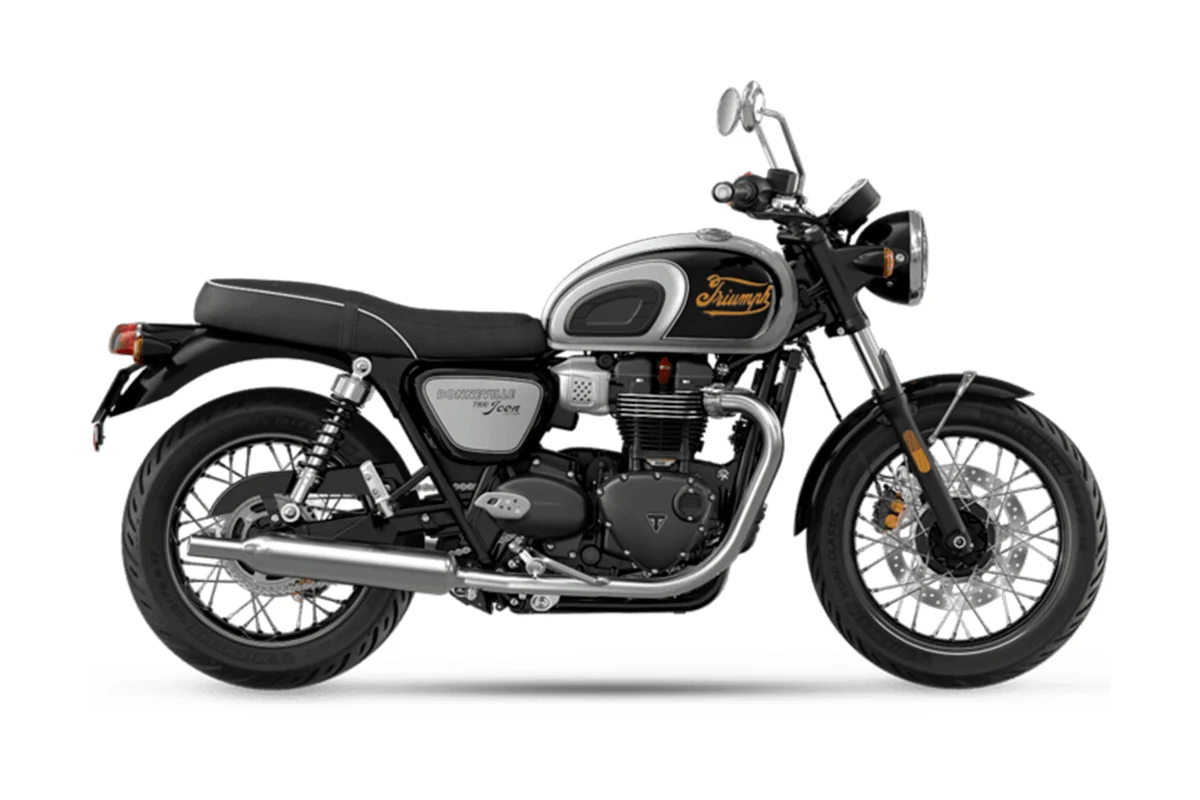 Triumph BONNEVILLE T100, Icon Edition - Aluminium Silver