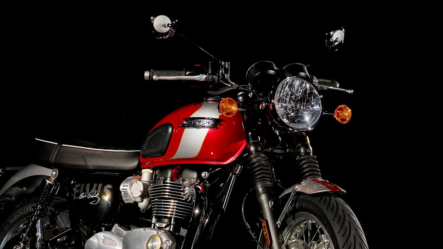 Triumph BONNEVILLE T120 ELVIS PRESLEY LIMITED EDITION — дизайн
