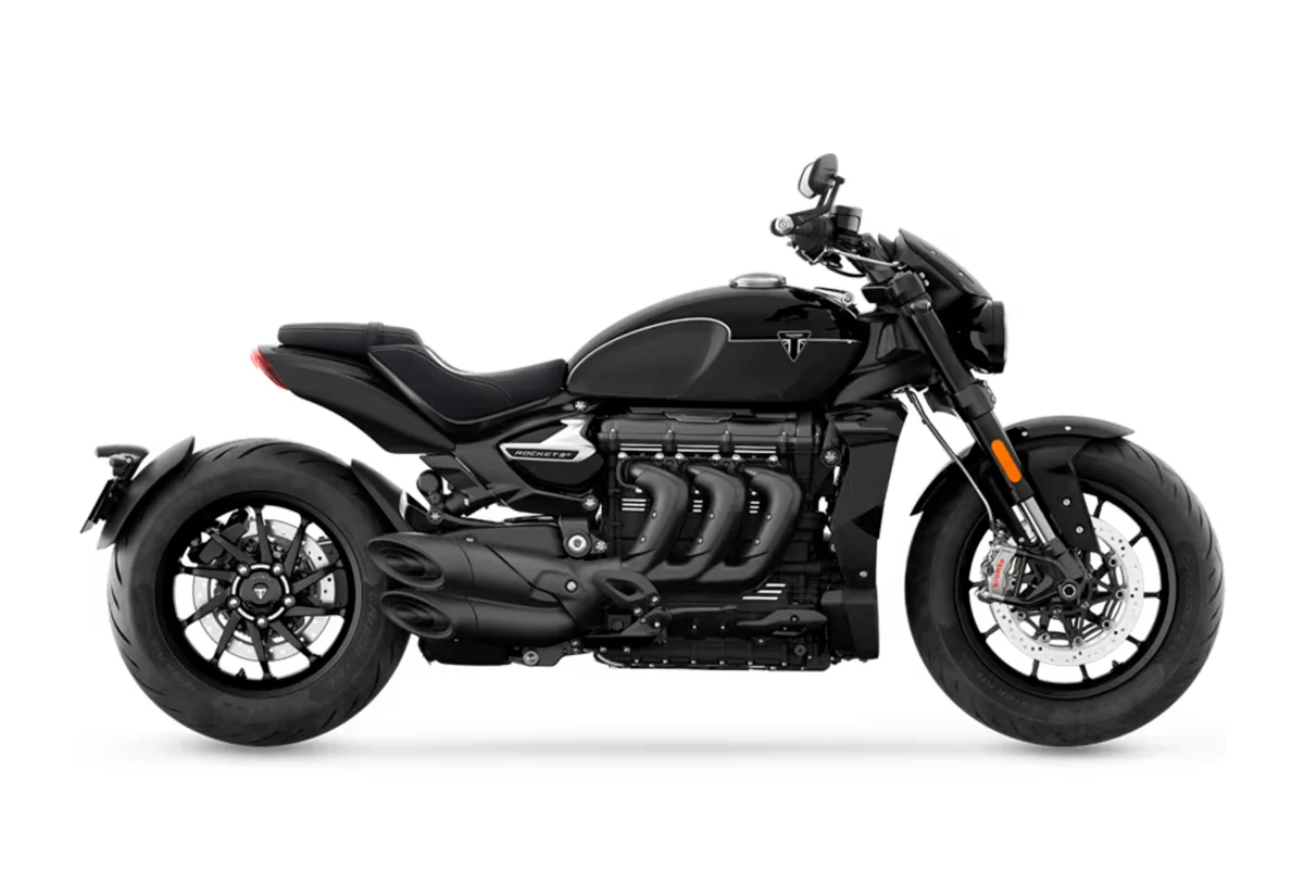 Triumph Rocket 3 Storm R, Sapphire Black Granite