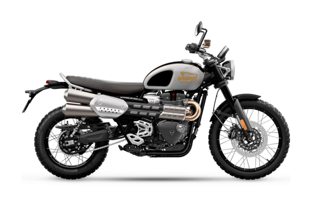 Triumph SCRAMBLER 1200 X, Icon Edition - Aluminium Silver