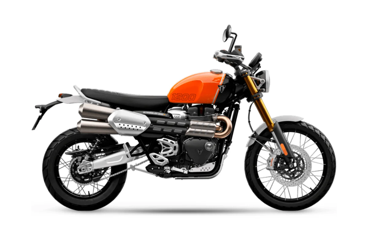 Triumph SCRAMBLER 1200 XE, Baja Orange