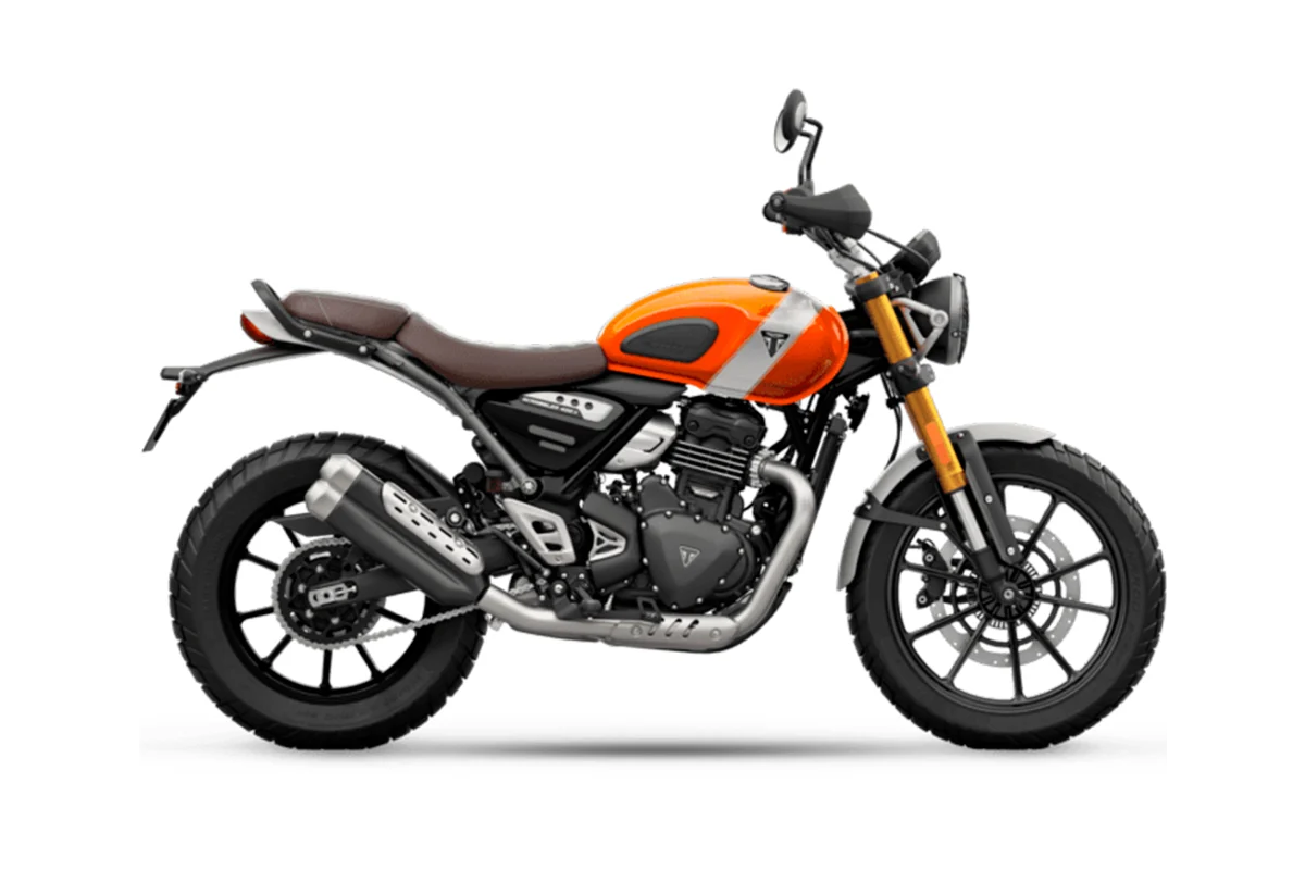 Triumph SCRAMBLER 400 X, Aluminum