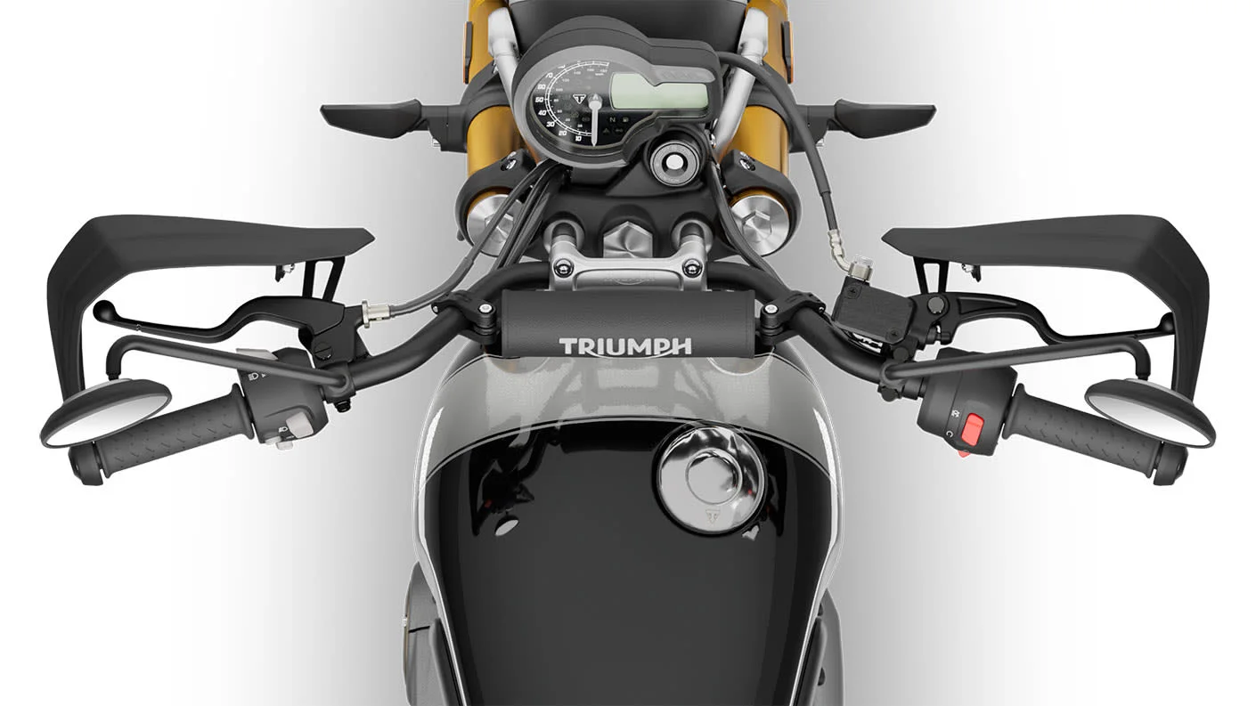 Triumph SCRAMBLER 400 X — технологии