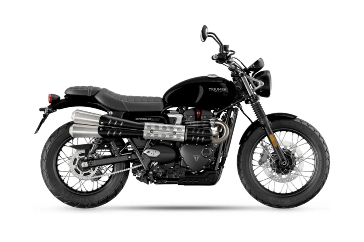 Triumph SCRAMBLER 900, Jet Black