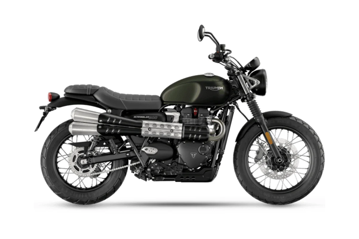 Triumph SCRAMBLER 900, Matte Khaki Green