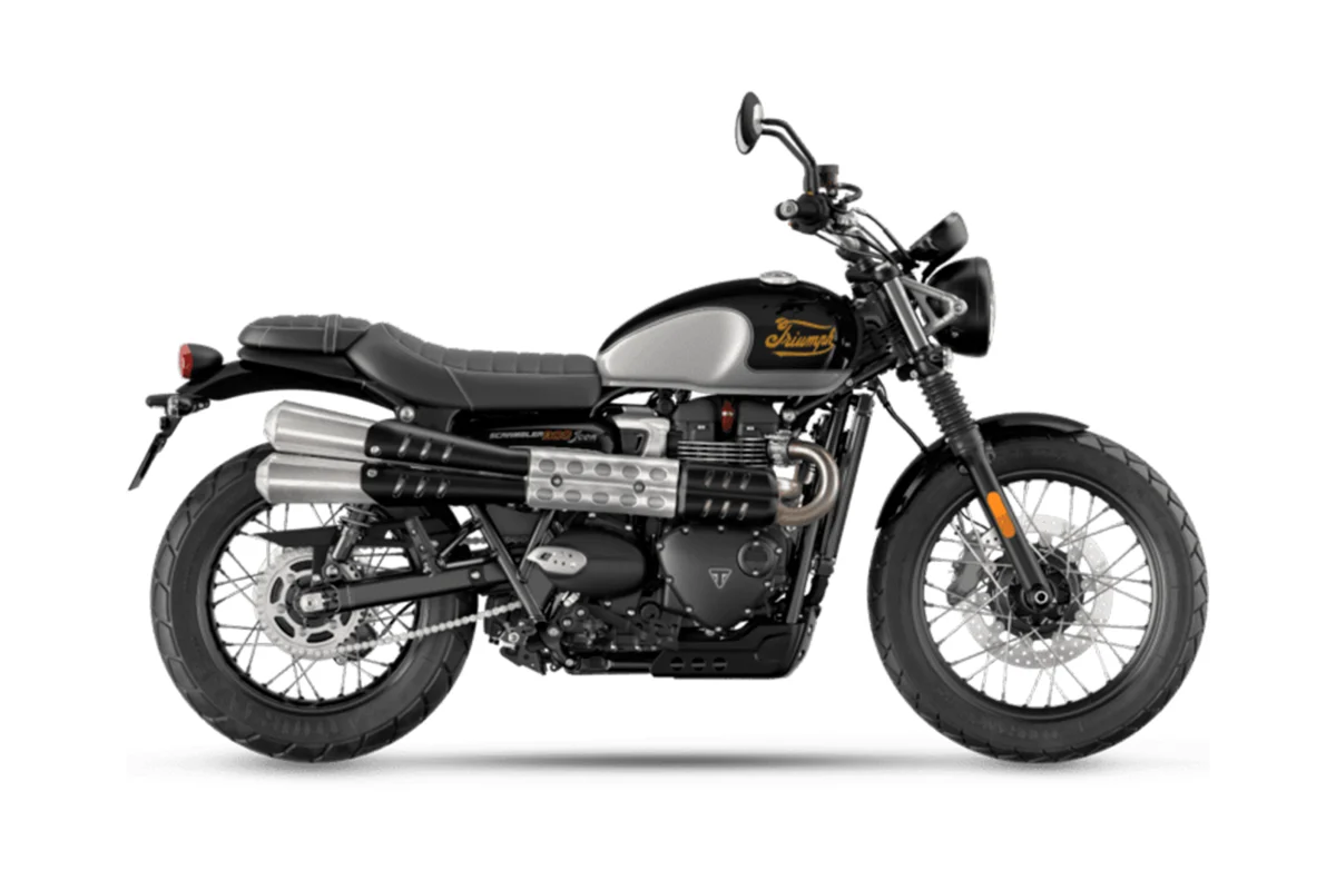 Triumph SCRAMBLER 900, Icon Edition - Sapphire Black