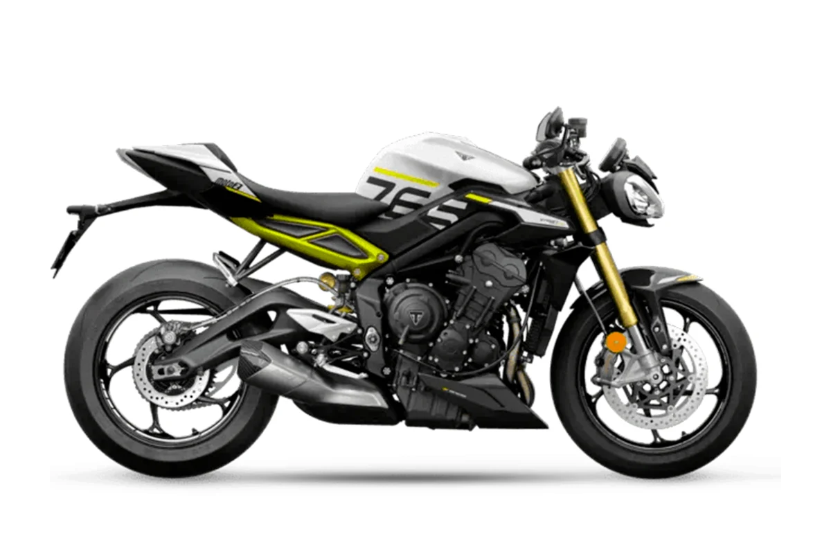 Triumph Street Triple 765 MOTO2™ Edition, Crystal White
