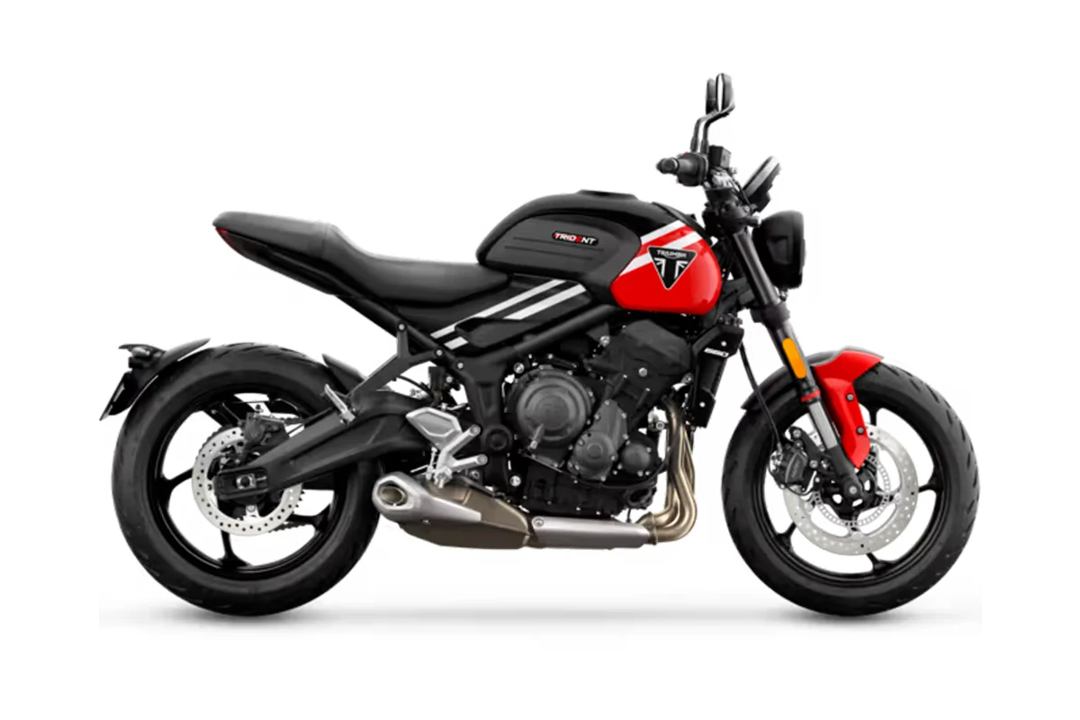 Triumph Trident 660, Diablo Red Sapphire Black