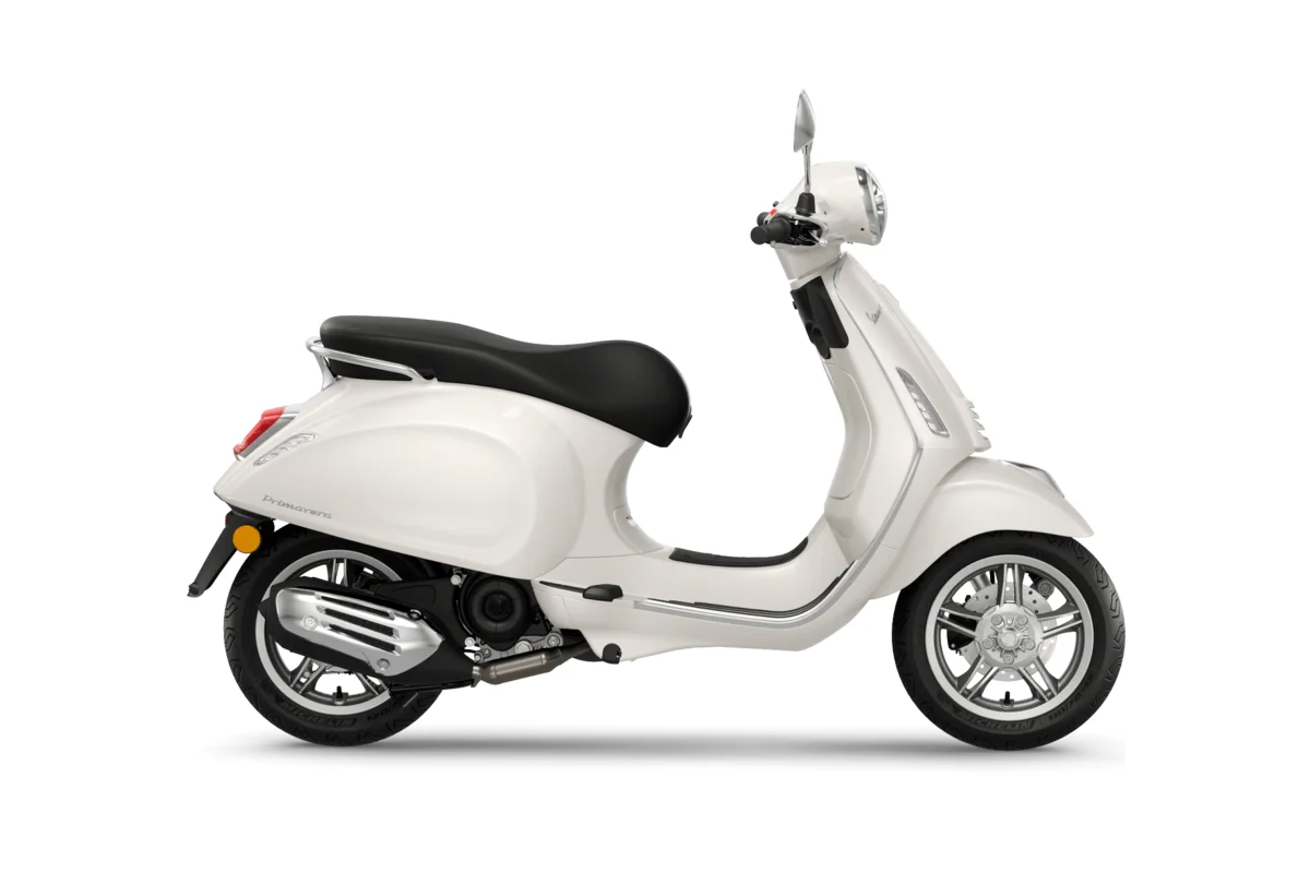 Vespa Primavera 50, Bianco Innocente